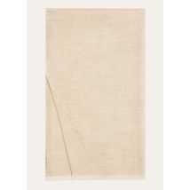 Loro Piana - Texured Cardo Stole Cash Silk, Woman, Natural Rice, Size: NR