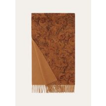 Loro Piana - Danbury Carpet Scarf Cash, Homme, Camel/Burnt Henna/Antique Green, Taille: NR