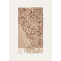 Loro Piana - Danbury Carpet Scarf Cash, Man, Moonlight Beige/Amber/Pacific Blue, Size: NR