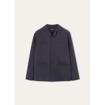 Loro Piana - Joele Shirt Light Linen Silk, Homme, Navy Blue, Taille: 50