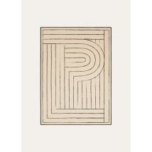 Loro Piana - Loro Piana Labyrinth Plaid Cash, Ivory/Dark Brown, Size: NR