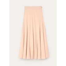 Loro Piana - Giustina Skirt Silk Cloth, Frau, Soft Pinkish, Größe: 38