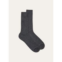 Loro Piana - Cash Cotton Light Socks Gg 14, Homme, Moonlight Shadow, Taille: L