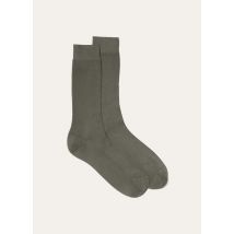 Loro Piana - Wish 2/60 Socks Wool Gg 18, Donna, Green Fog, Taglia: L