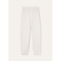 Loro Piana - Bob Trousers Light Linen Crepe, Femme, Optical White, Taille: 44