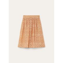 Loro Piana - Elena Short Skirt Cameo Voile, Woman, Apricot Iced Tea, Size: 38