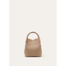 Loro Piana - Bale Small Grained Nubuck/rounded Lth, Woman, Fume Taupe/Sun Gold, Size: NR