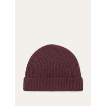Loro Piana - Fobello Beanie Baby Cash Gg 7, Woman, Burgundy, Size: S