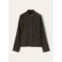 Loro Piana - Remsen Caban Royal Lightness, Woman, Black Pine, Size: 36