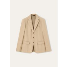 Loro Piana - Torino Notch Sb Jacket Antigua, Man, Elm Wood, Size: 46