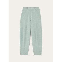 Loro Piana - Dan Pants Novalis, Woman, Tourmaline Green Melange, Size: 44