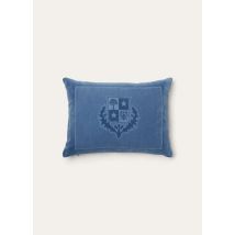 Loro Piana - Crest Beach Pillow Cotton, Deep Lagoon Water, Size: NR