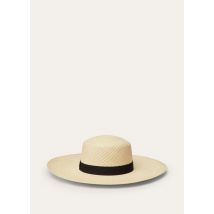 Loro Piana - Anita Hat Double Waved Straw, Woman, Natural Straw, Size: S