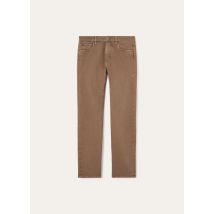 Loro Piana - Quarona Trousers New York Dyed, Homme, Smoked Wood, Taille: 35