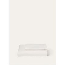 Loro Piana - Embroidered Stripe Duvet Set Co/ws, Bark Tree/Antique Gold/Ivory, Taille: NR