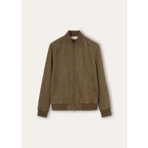 Loro Piana - Ivy Bomber Lowered Suede, Homme, Tea Leaf, Taille: 46