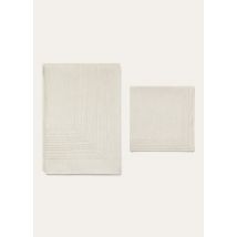 Loro Piana - Embroidered Suitcase Stripe Tablecloth 8 Pax, Biancore/Shaded White, Taille: NR