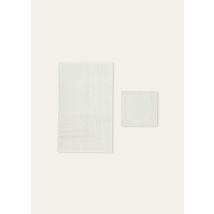 Loro Piana - Embroidered Suitcase Stripe Tablecloth 6 Pax, Shaded White/Biancore, Size: NR