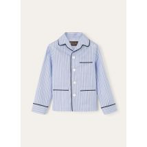 Loro Piana - Denny Shirt Hastings Stripe, Blue Stripes, Size: 4