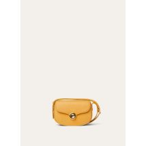 Loro Piana - Ghiera Mini Velvet Calf, Donna, Wheat Yellow/Sun Gold, Taglia: NR