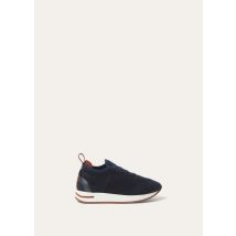 Loro Piana - Baby 360 Lp Slip On, Blue Navy, Size: 24