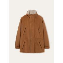 Loro Piana - Loro Piana Icer Field Jacket Vicuna Storm, Man, Natural Dark Vicuna, Size: M