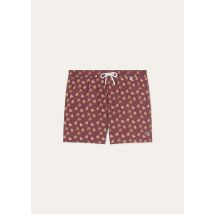 Loro Piana - Bay Shorts Sailing Print, Homme, Sail Burgundy/Yellow, Taille: XL