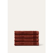 Loro Piana - Set Of 4 Washclothes Crest Cotton, Loro Piana Kummel, Size: NR