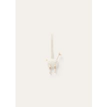 Loro Piana - Vicuna Charm Cashmere/rounded Leather, Woman, Whisper White/Sun Gold, Size: NR