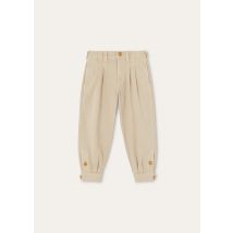 Loro Piana - Roberto Pants Mini Chevron, Natural Melange, Taglia: 4
