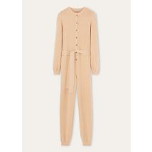 Loro Piana - Cocooning Silkworm Jumpsuit Cash Silk Gg 18, Damen, Papaya Whip, Größe: M