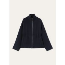 Loro Piana - Andik Caban Cash Double, Woman, Navy Blue, Size: 44