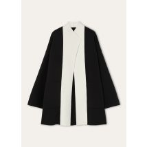 Loro Piana - Jeff Sb Coat Baby Cash Double, Woman, Black/Nougat, Size: 40