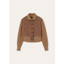 Loro Piana - Tammy Bomber Loro Clan Double, Woman, Antique Bronze, Size: 38