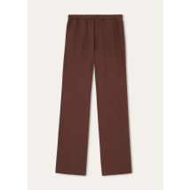 Loro Piana - Marlyn Trousers Light Linen Silk, Man, Venice Bricola, Size: 46