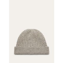 Loro Piana - Jungfrau Beanie Baby Cash Gg 5, Damen, Beige, Größe: L