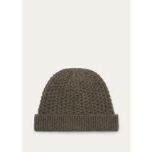 Loro Piana - Jungfrau Beanie Baby Cash Gg 5, Woman, Green Multicolour Melange, Size: M