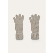 Loro Piana - Jungfrau Gloves Baby Cash Gg 5, Woman, Beige, Size: S
