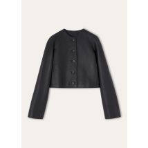 Loro Piana - Jonti Blouson Cervo, Woman, Blue Navy, Size: 36