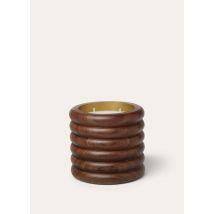 Loro Piana - Smoky Tweed Candle Large Walnut, Natural Walnut Wood, Size: NR