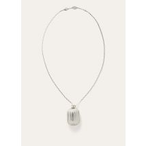 Loro Piana - Bale Wiggle Bottle Necklace, Woman, Silver, Size: NR