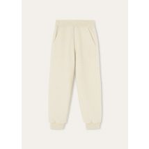 Loro Piana - Snowball Trousers Jersey Ottoman Cash Wish Fleece, Nougat, Size: 12