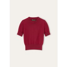 Loro Piana - Desert Bloom Crewneck Sweater Cotton Silk Gg 12, Rustic Red, Size: 2