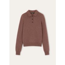 Loro Piana - Fyvie Polo Baby Cash Gg 5, Woman, Red Tobacco Melange, Size: 40