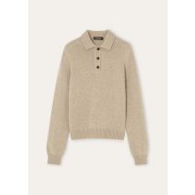 Loro Piana - Fyvie Polo Baby Cash Gg 5, Femme, Rose Escape, Taille: 38