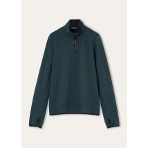 Loro Piana - Beaver Creek Halfneck Brushed Wool, Man, Leafy Veil, Size: XS