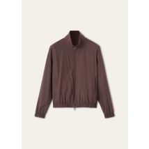 Loro Piana - Loro Piana Bomber Windmate Stretch Storm, Herren, Sugar Plum, Größe: 58