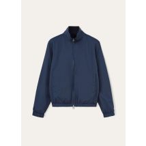 Loro Piana - Loro Piana Bomber Windmate Stretch Storm, Man, Navy Blue, Size: 52
