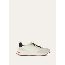 Loro Piana - Week_end Walk Evo Wind Suede, Herren, White, Größe: 42,5