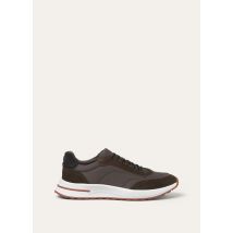 Loro Piana - Week_end Walk Evo Wind Suede, Uomo, Black Sesame, Taglia: 41